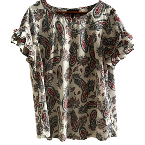 Women’s Lane Bryant Paisley Patterned Blouse Size 14